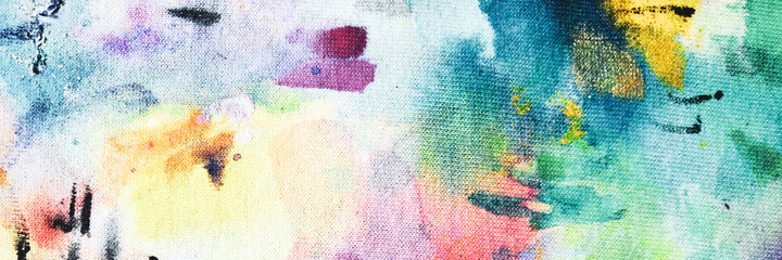 Bright Dirty Art Background. Red Wet Drawing.