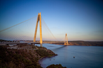 Fototapeta na wymiar ISTANBUL YAVUZ SULTAN SELIM BRIDGE