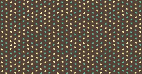 Abstract Color Halftone Dots generative art background illustration