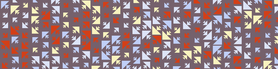 Abstract Color Halftone Dots generative art background illustration