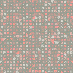 Abstract Color Halftone Dots generative art background illustration