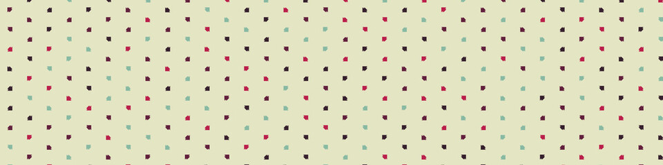 Abstract Color Halftone Dots generative art background illustration