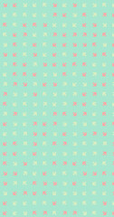 Abstract Color Halftone Dots generative art background illustration