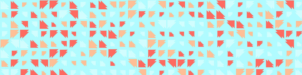 Abstract Color Halftone Dots generative art background illustration