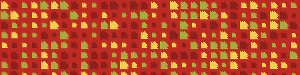 Abstract Color Halftone Dots generative art background illustration