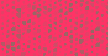 Abstract Color Halftone Dots generative art background illustration