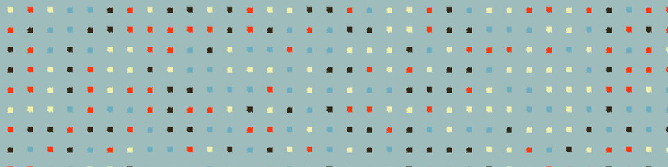 Abstract Color Halftone Dots generative art background illustration