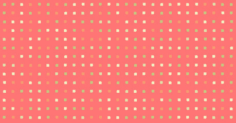 Abstract Color Halftone Dots generative art background illustration