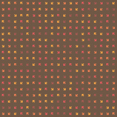 Abstract Color Halftone Dots generative art background illustration