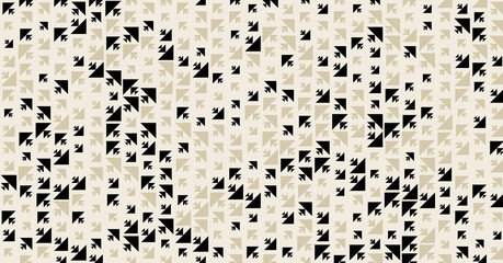 Abstract Color Halftone Dots generative art background illustration