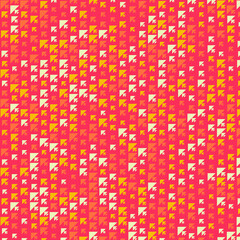 Abstract Color Halftone Dots generative art background illustration