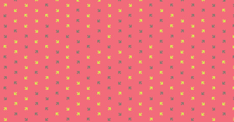 Abstract Color Halftone Dots generative art background illustration