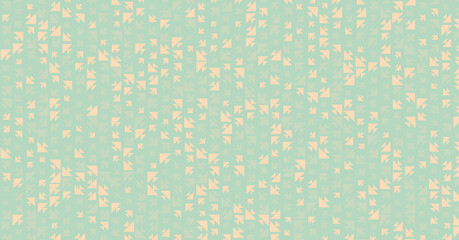 Abstract Color Halftone Dots generative art background illustration