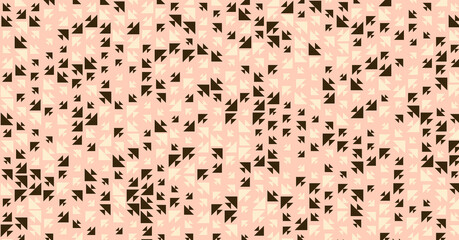 Abstract Color Halftone Dots generative art background illustration