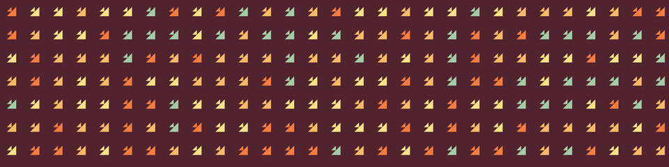 Abstract Color Halftone Dots generative art background illustration