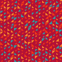 Abstract Color Halftone Dots generative art background illustration