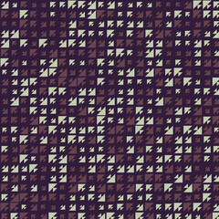 Abstract Color Halftone Dots generative art background illustration