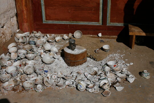 Broken Porcelain Bowls - Hangzhou, China