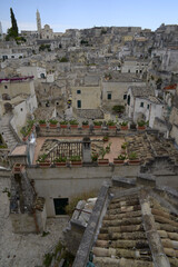 Panorama of Matera the city of Sassi - 376306836
