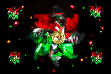 Fiestas patrias, M&eacute;xico, Rehilete girando