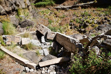 Obraz premium ACUEDUCTO EN RUINAS