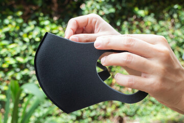 Hygienic face mask to prevent COVID-19 virus