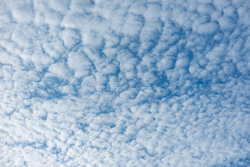 White clouds on the sky at day time.