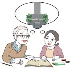お墓について考えるシニア世代　神道型