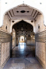 Fototapeta na wymiar Jaipur, Amer palace, Rajasthan, India