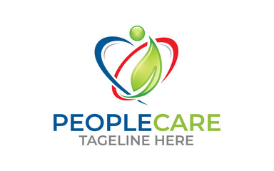 Creative innovation of Health Care logo design