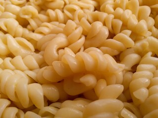 close up of pasta