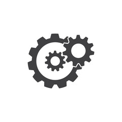 Gear Logo Template vector icon