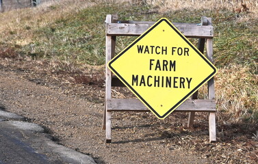 Farm Machinery Sign