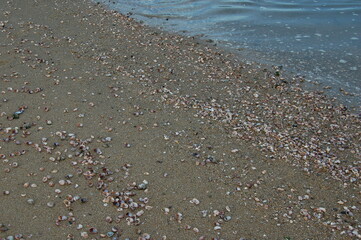 sand and water