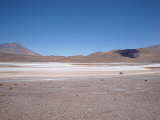 South American Altiplano Picture Mountains Bolivia Peru