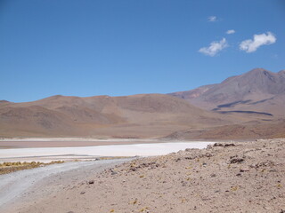 South American Altiplano Picture Mountains Bolivia Peru