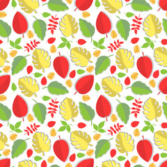 pattern design of colorful leaf perfect for fabric,bed,carpet,decorative,pillow,paper,bedding,unique