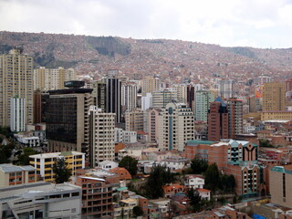Fototapeta premium la paz bolivia