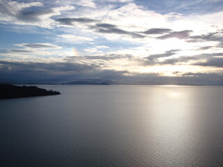 Sunset at Lake Titicaca