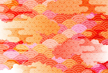 紅葉 秋 和柄 背景 Wall Mural Wallpaper Murals J Boy 紅葉 秋 和柄 背景 Wall Mural Wallpaper Murals J Boy
