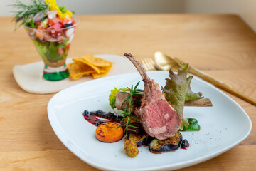 ラムチョップステーキ