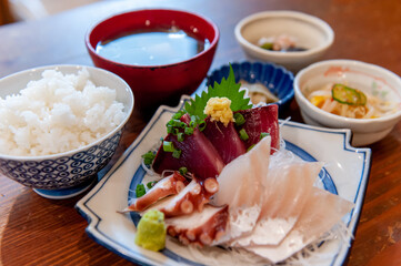 刺身盛り定食