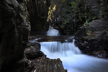 waterfall in the park