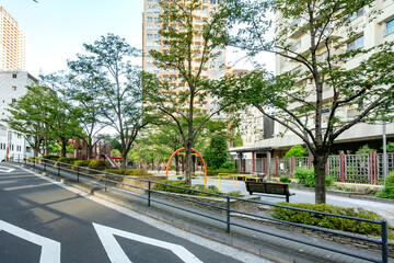 東京都品川区立の御成橋公園