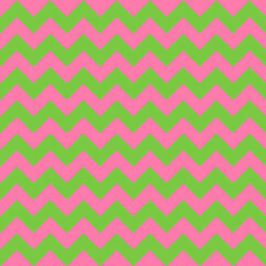 Abstract pink green geometric zigzag texture. Vector illustration.