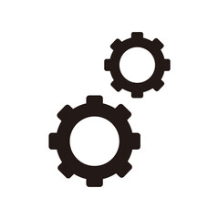 Setting Gear icon vector illustration symbol
