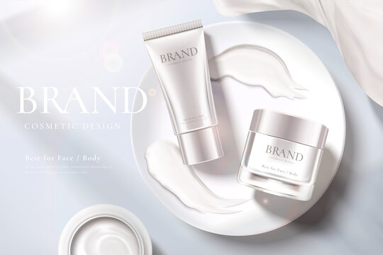 Beauty product ad template