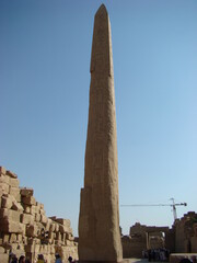 Ancient Egyptian city of Luxor, obelisk