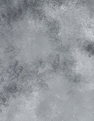 Gray concrete texture. Grunge style. Natural surface, wallpaper. Top view of gray table.