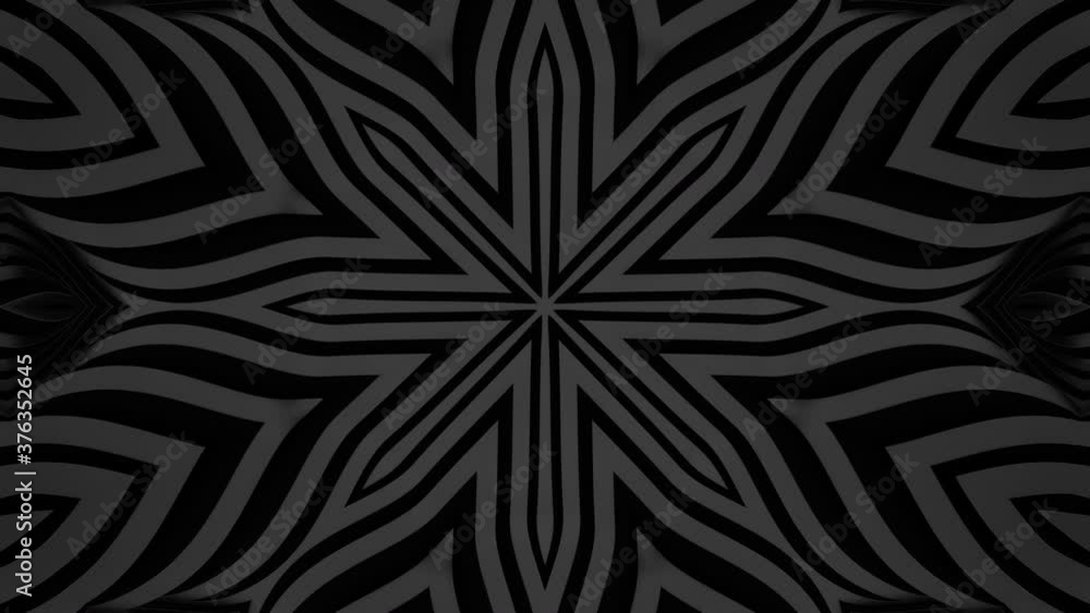 Poster abstract black background. abstract lines. wave background. modern parametric surface. seamless loop